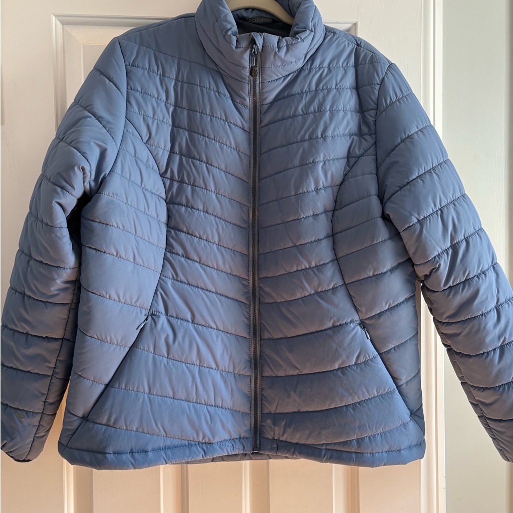 Dsg Light Blue Quilted Jacket